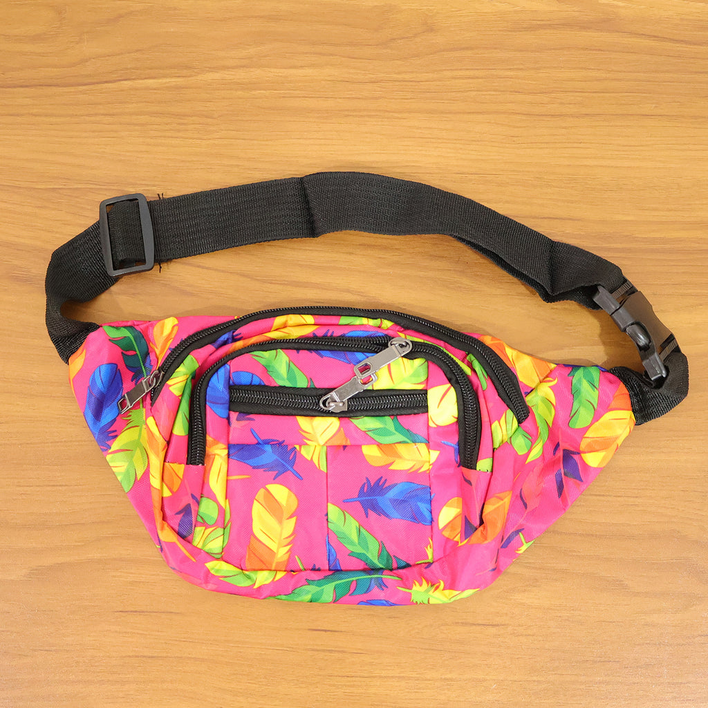 Stylish Printed Waist Bag (1 Pc)
