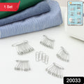 Multipurpose Metal Safety Pin Assortment Set