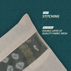 Zip Closure Saree Storage Bag (14.5x16.5 Cm Pack Of 6)