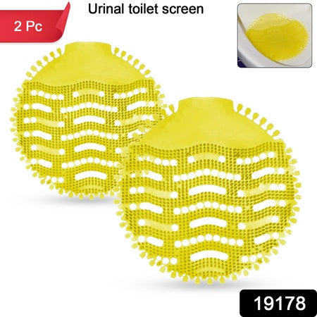Urinal Screen Deodorizer Mat (2 Pc Set)