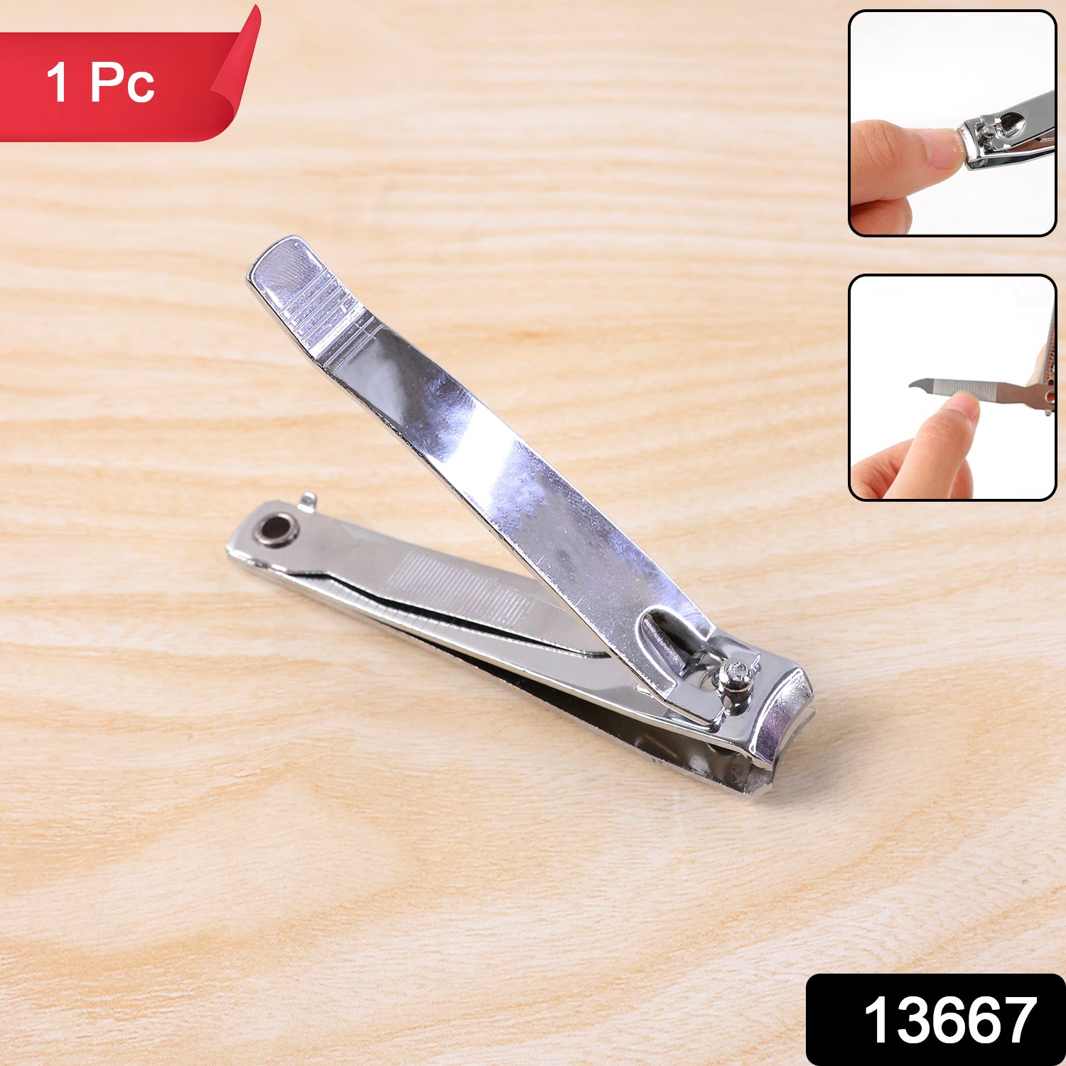 Premium Heavy-duty Stainless Steel Nail Cutter (1 Pc)