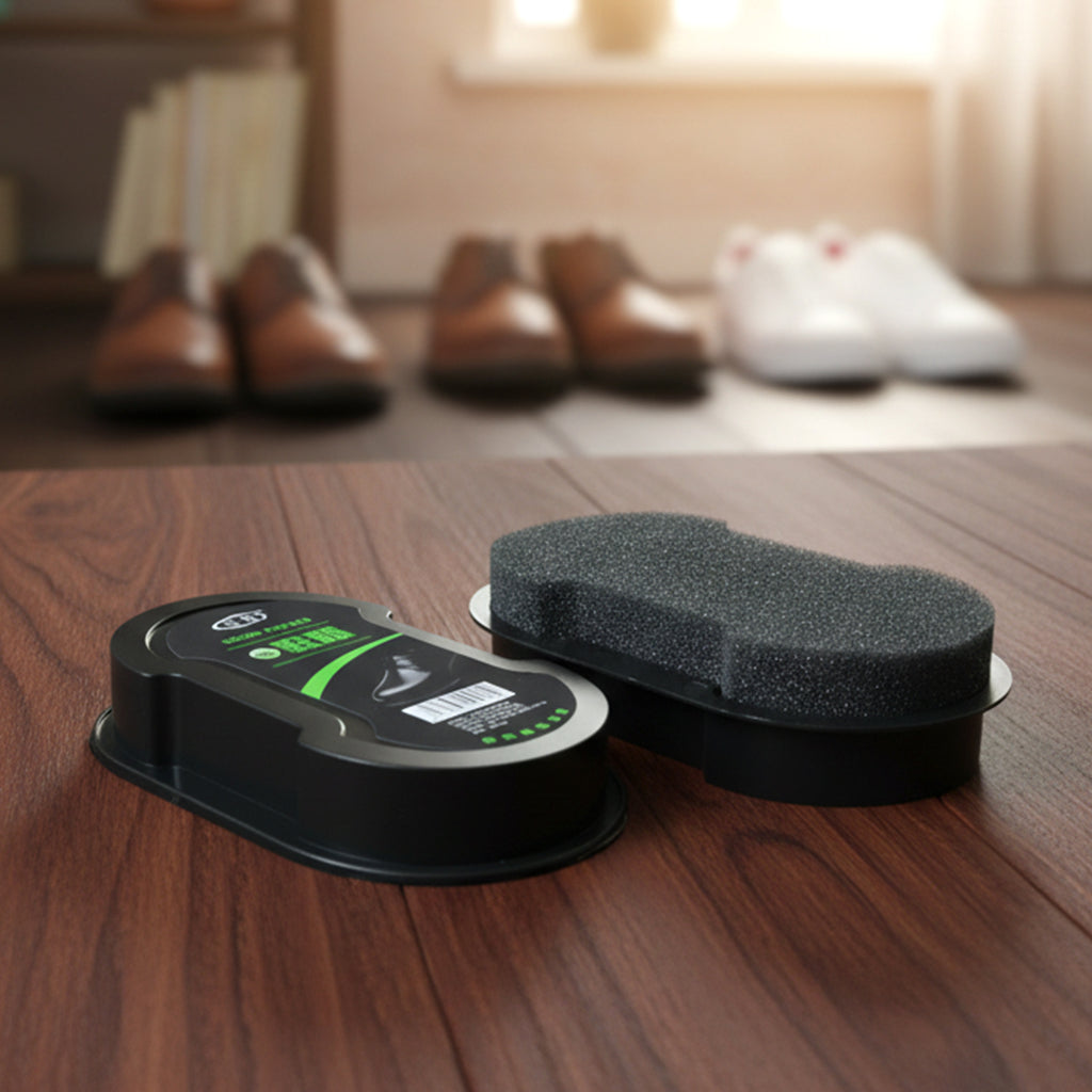 Instant Shoe Polish Sponge Applicator For Leather Shoes (1 Pc)