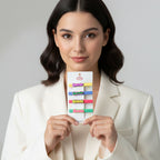 Sweet Text Decorative Hair Clip Set (4 Pc)