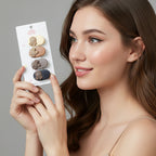 Cute Cartoon Bear Design Hair Clip Set (4 Pc)