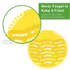 Urinal Screen Deodorizer Mat (2 Pc Set)