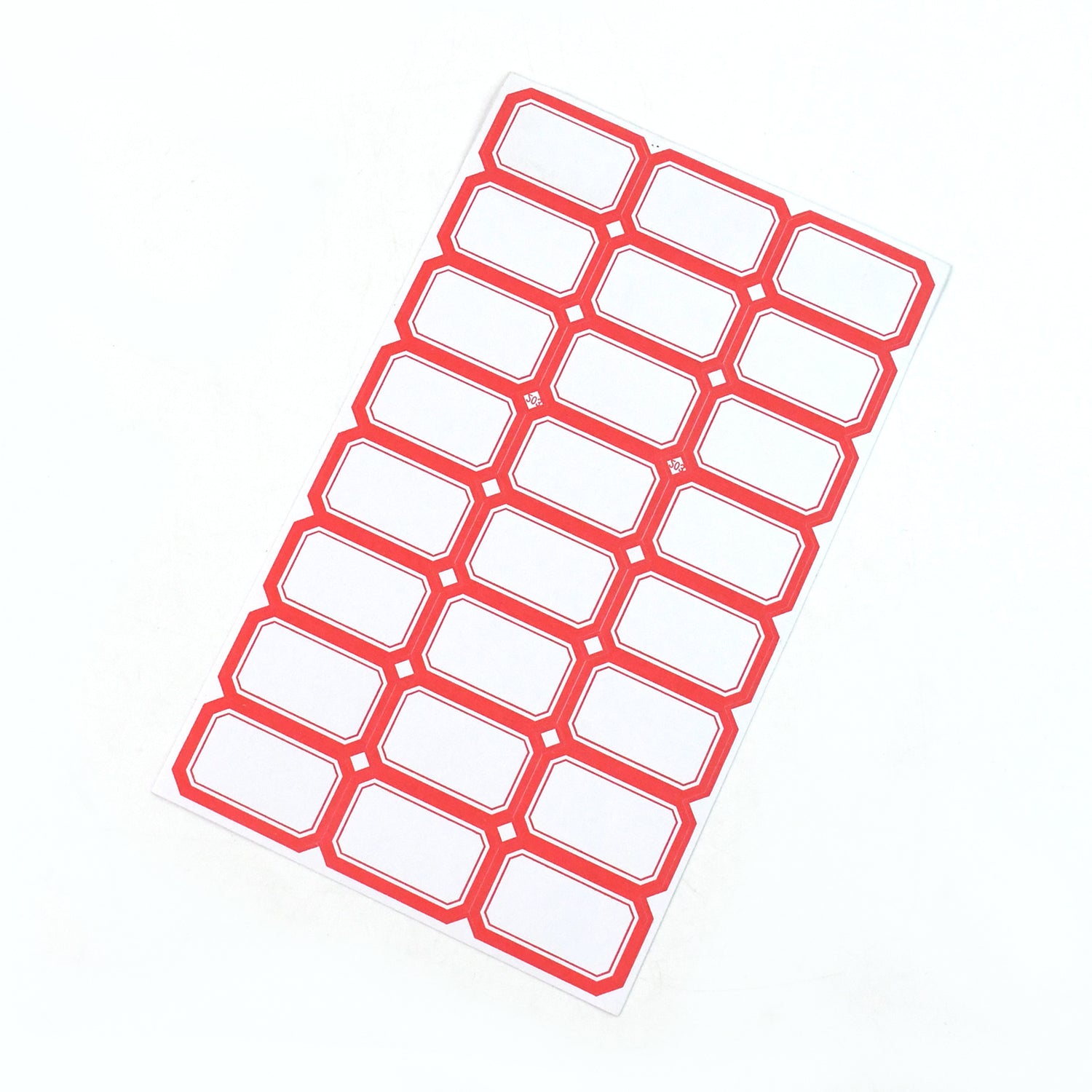 Multipurpose Writable Blank Label Sticker Sheets (1 Sheet)