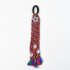 Traditional Multicolor Braided Hair Accessory Stylish Kodi String Bow (1 Pc)