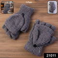 Winter Fingerless Gloves  Soft Warm Hand Gloves For Men  Women  (1 Pair)