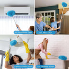 Premium Extendable Round Cleaning Duster (83.5 Cm  1 Pc)