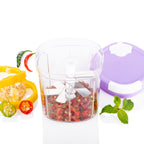 2670 2 In 1 Handy Chopper And Slicer Used Widely For Chopping And Slicing Of Fruits Vegetables Cheese Etc. Including All Kitchen Purposes.