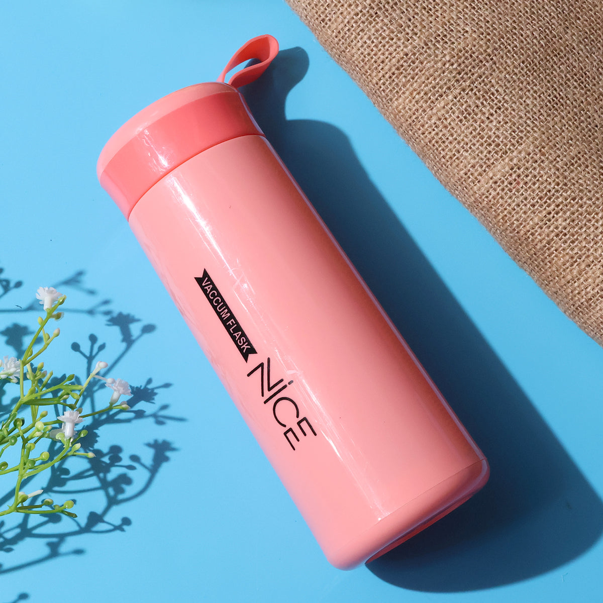 Plastic Vacuum Flask Bottle - (1 Pc  400ml)