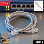 High-speed 1.5 Meter Ethernet Lan Cable (1 Pc)