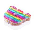 Butterfly Shape 4 Compartment Multipurpose Box  Dry Fruit Box (1 Pc)
