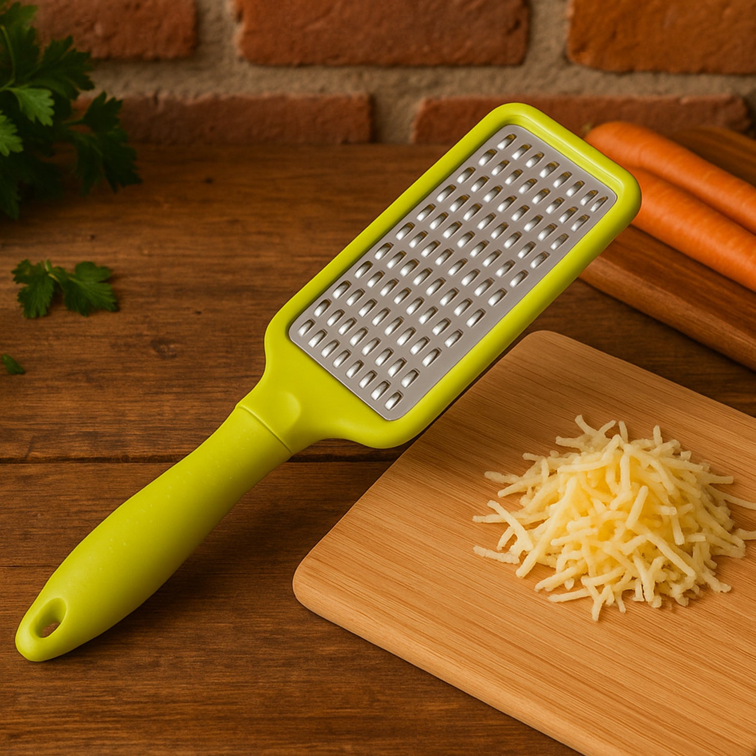 Stainless Steel Vegetables  Fruits Shredder For Kitchen Cheese Grater (1 Pc)