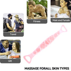Premium Silicone Back Scrubber Belt  Body Exfoliating Bath Brush