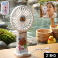Cute Cartoon Rechargeable Handheld Fan (1 Pc)