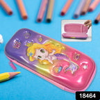 3d Cartoon Zipper Compass Box Pencil Box (1 Pc)