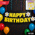 Happy Birthday Party Decoration Banner Set