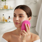 Premium Silicone Electric Facial Cleansing Brush (1 Pc)