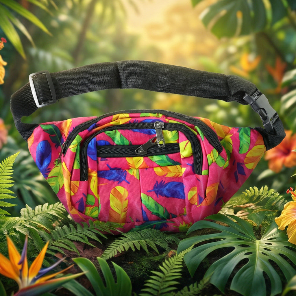 Stylish Printed Waist Bag (1 Pc)