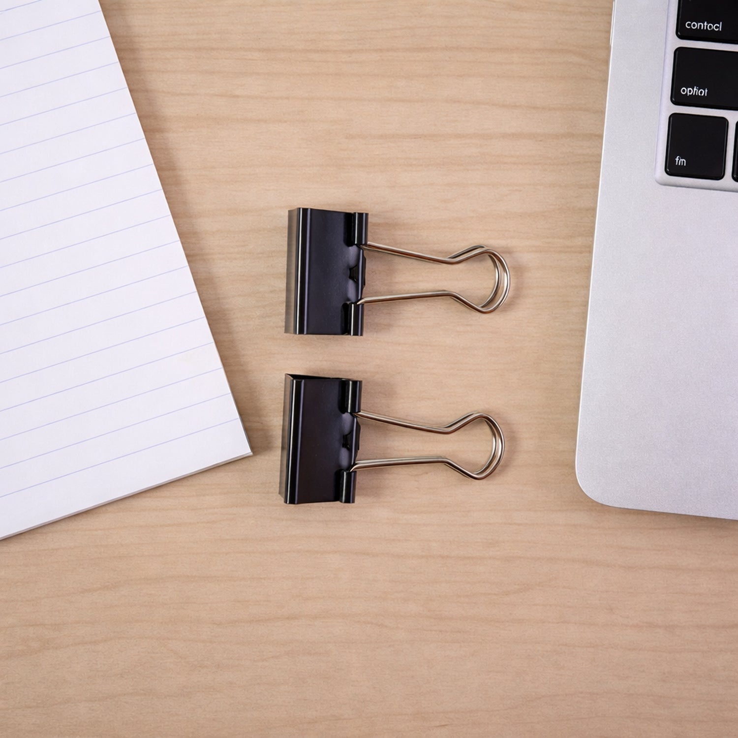 Binder Clip Paper Holder (2 Pc  19mm)