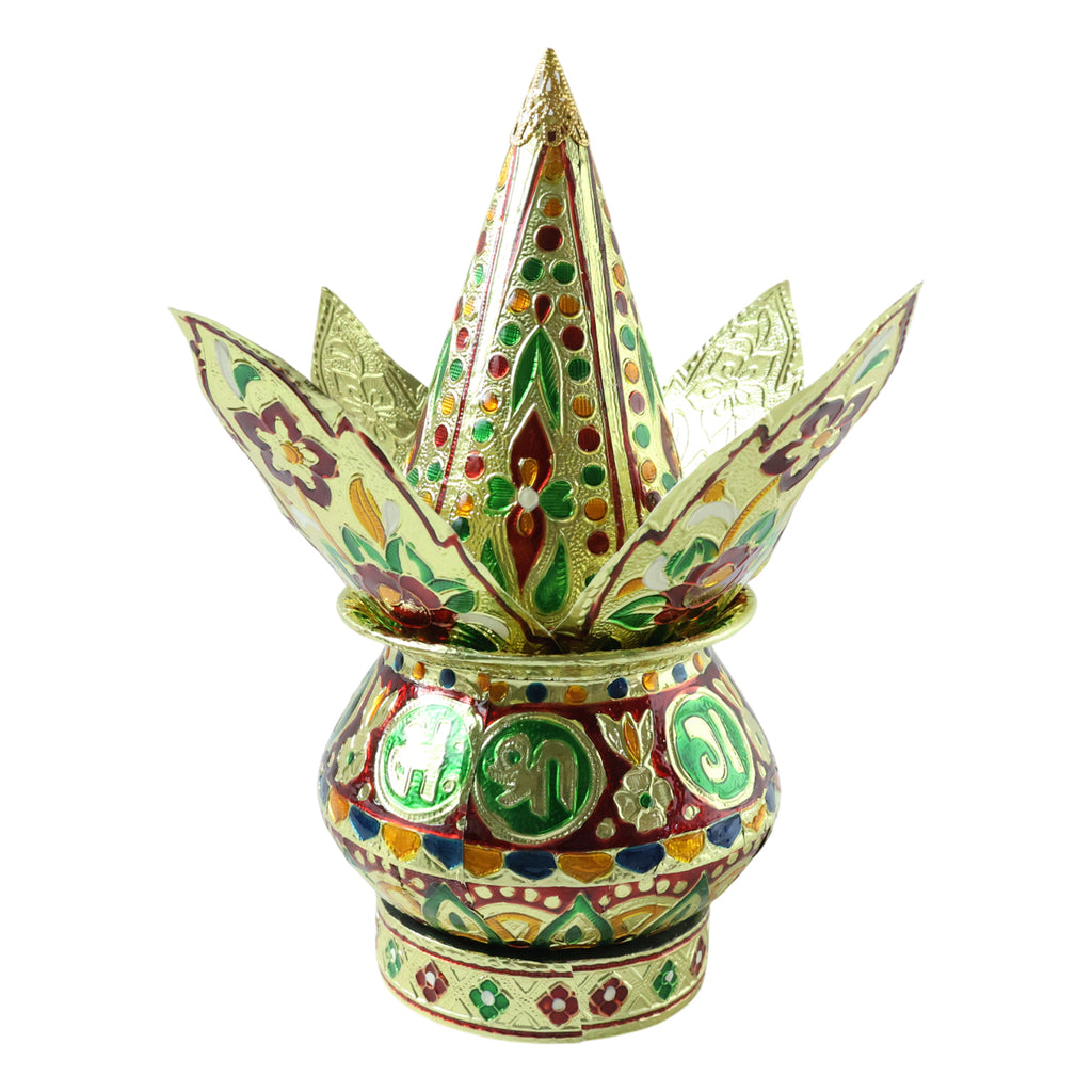 Traditional Decorative Pooja Kalash (1 Set)