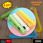 6309 4 Pc Food Sealing Clip Used For Sealing Of Packed Food Stuffs And Items To Prevent Them From Contamination.