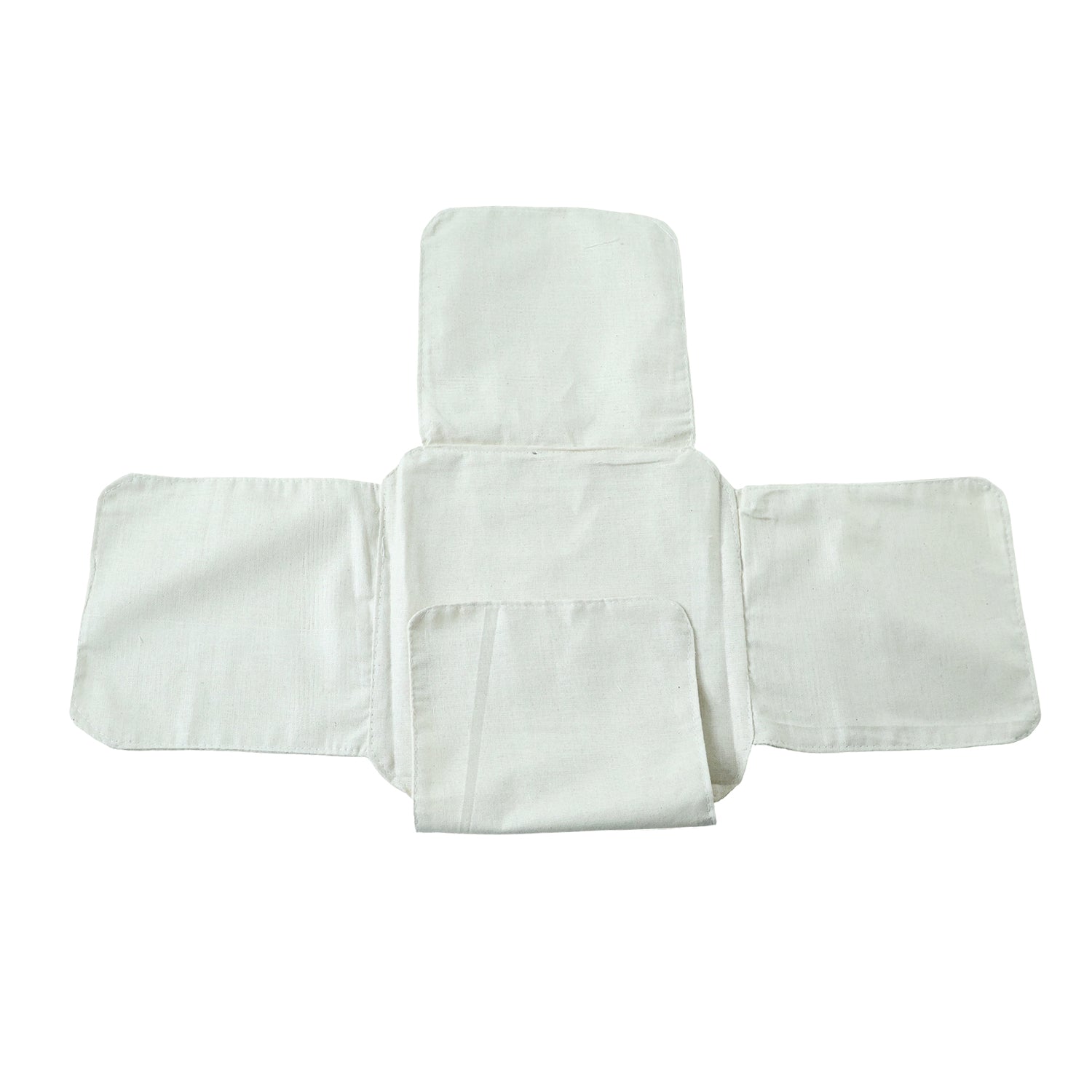 Pure Cotton Roti Mate Cloth Round Roti Cover (51  51 Cm 1 Pc)