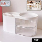 Multi-functional Plastic Vanity Storage Box