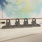 Heavy Duty Metal Paper Clamp Clips (4 Pc)