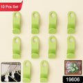 Multipurpose Plastic Hanger Hooks (10 Pc)