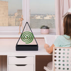 Compact Triangle Mosquito Coil Stand (1 Pc)