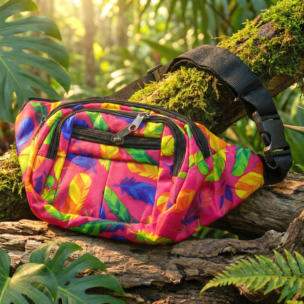 Stylish Printed Waist Bag (1 Pc)