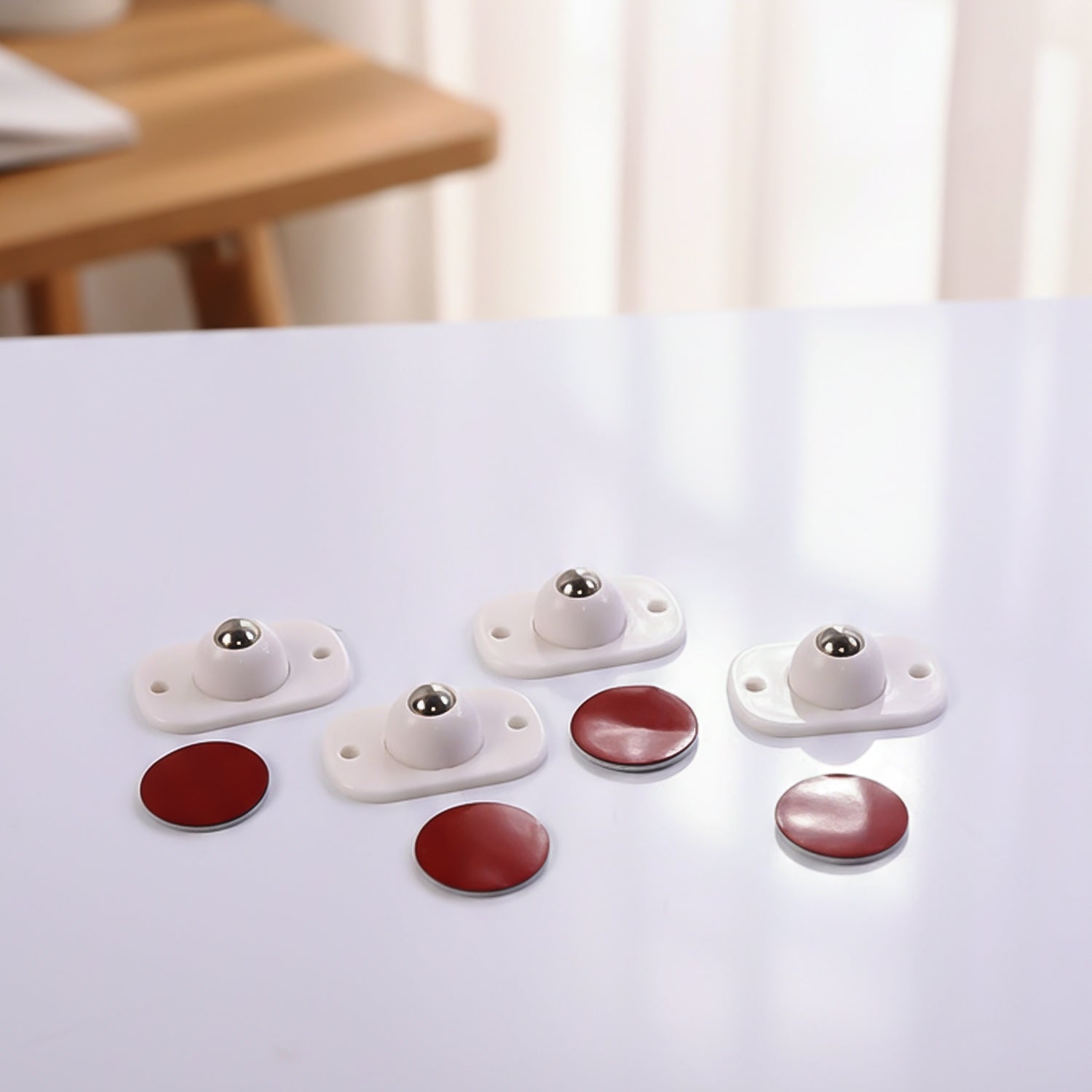 Heavy-duty Furniture Moving Roller Mini Wheels (4 Pc Set)