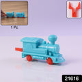 1pc Pull Along Back Train Friction Power Toy Vehicle Push And Go Crawling Toys Baby
