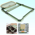 2-in-1 Self-adhesive Towel Hanger  Soap Holder Stand (1 Pc)
