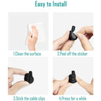9103 Multifunctional Multi Functional Hand Shape Wall Clip Hanger Keys Cable Holder
