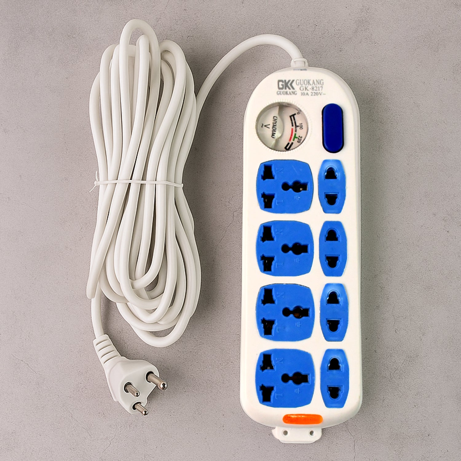 8 Socket Heavy Duty Power Extension Board (10 Mtr.  1 Pc)