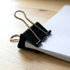 Heavy-duty Black Binder Clips Set (19 Mm 40 Pc)