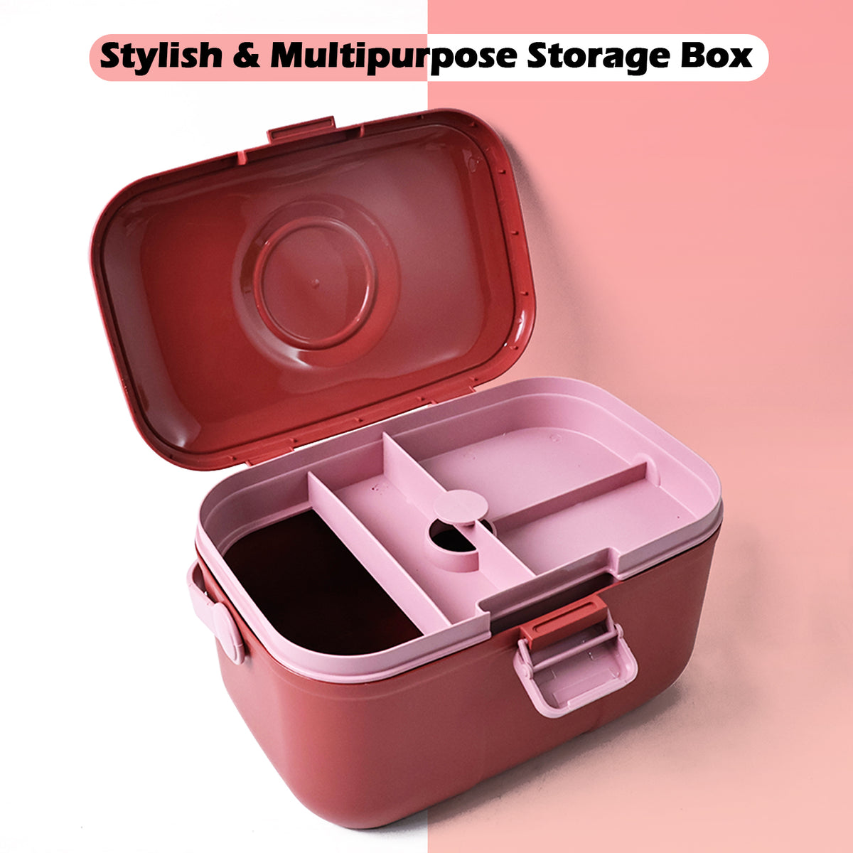 Supermom Multipurpose Storage Box With Handle (1 Pc)