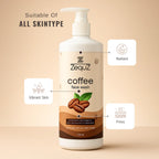 Zequz Coffee Face Wash - (1 Pc  250 Ml)