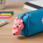 Cute Couple Bear Shape 2-in-1 Keychain Set (2 Pieces Set)