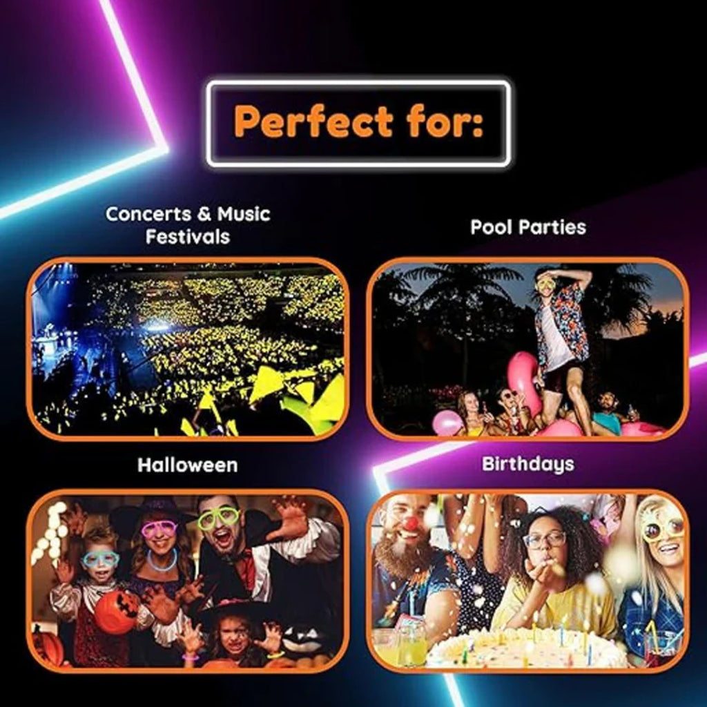 Glow Party Glasses (1 Pc)