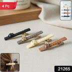 Cute Character Design Fashion Hair Clips (4 Pc)