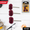 Abrasive Buffing Polishing Wheel Set (3 Pcs)
