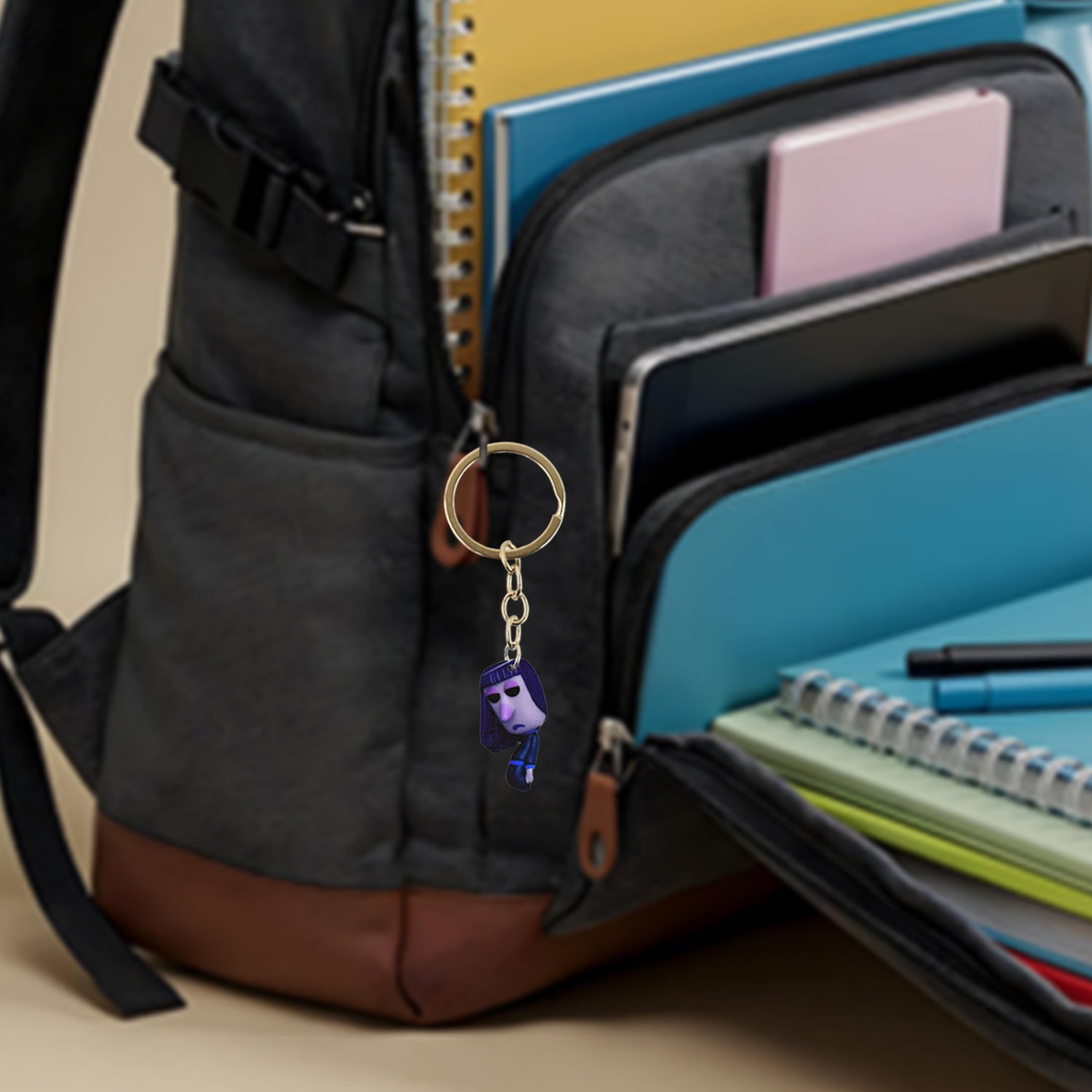 Big Size Cartoon-themed Character Keychain (1 Pc)