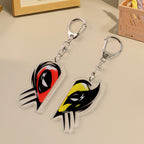 2-in-1 Best Friends Matching Acrylic Breakable Keychain