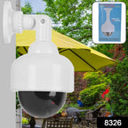 Fake  Dummy Camera Cctv  With Flashing Red Led Light (1 Pc  Battery Not Included)