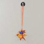 2-bubble Dragon-shaped Push Pop Fidget Toy With Strap (1 Pc)