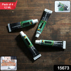 Multi-purpose Instant Sealant Repair Adhesive Tube Pack Of 4 (12 Ml Each)